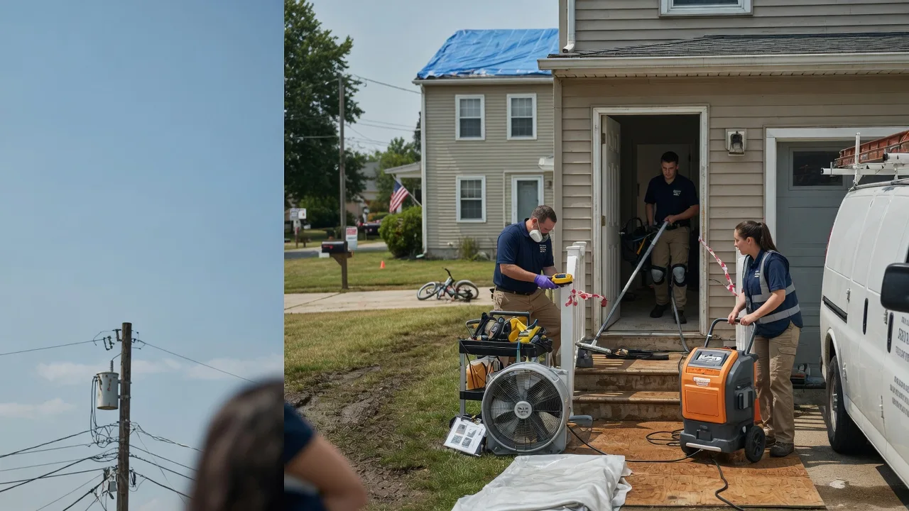 Water Damage Repair in Bazine, KS near me